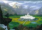 Ted Nasmith - Tuor Reaches the Hidden City of Gondolin